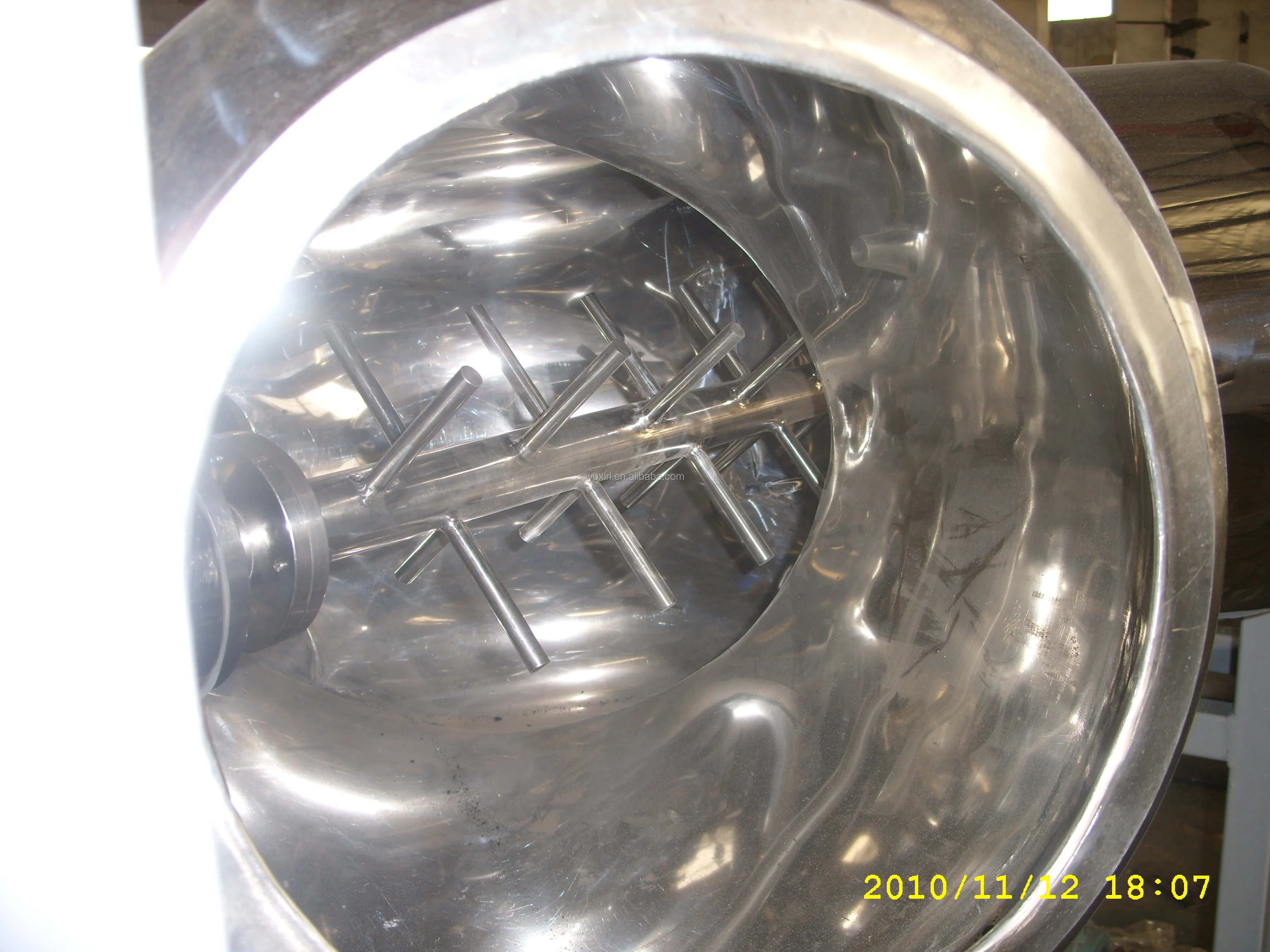 CE w type double cone dry powder shape mixer mixing machine for food protein animal feed vertical pharmaceutical screw blender