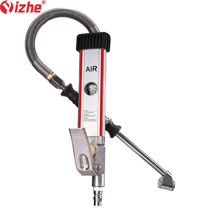 New Type Scale Dial Digital Air Tire Inflator Pressure Gauge With Chuck Hose TYRE INFLATOR & GAUGE