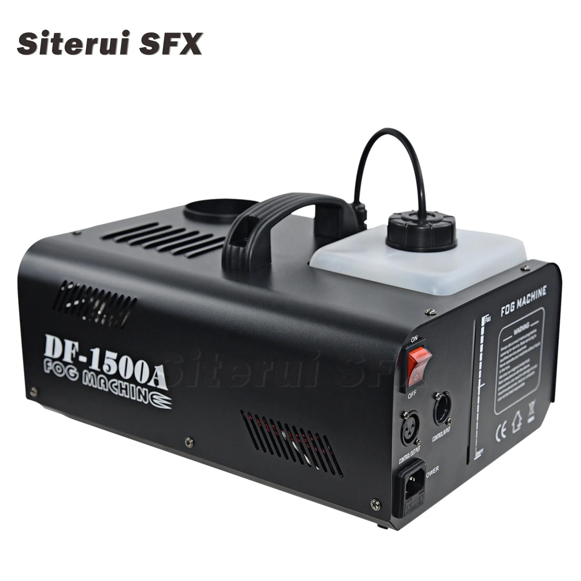 SITERUI  SFX 1500W ordinary column wired and wireless remote control smoke machine for DJ disco and stage show
