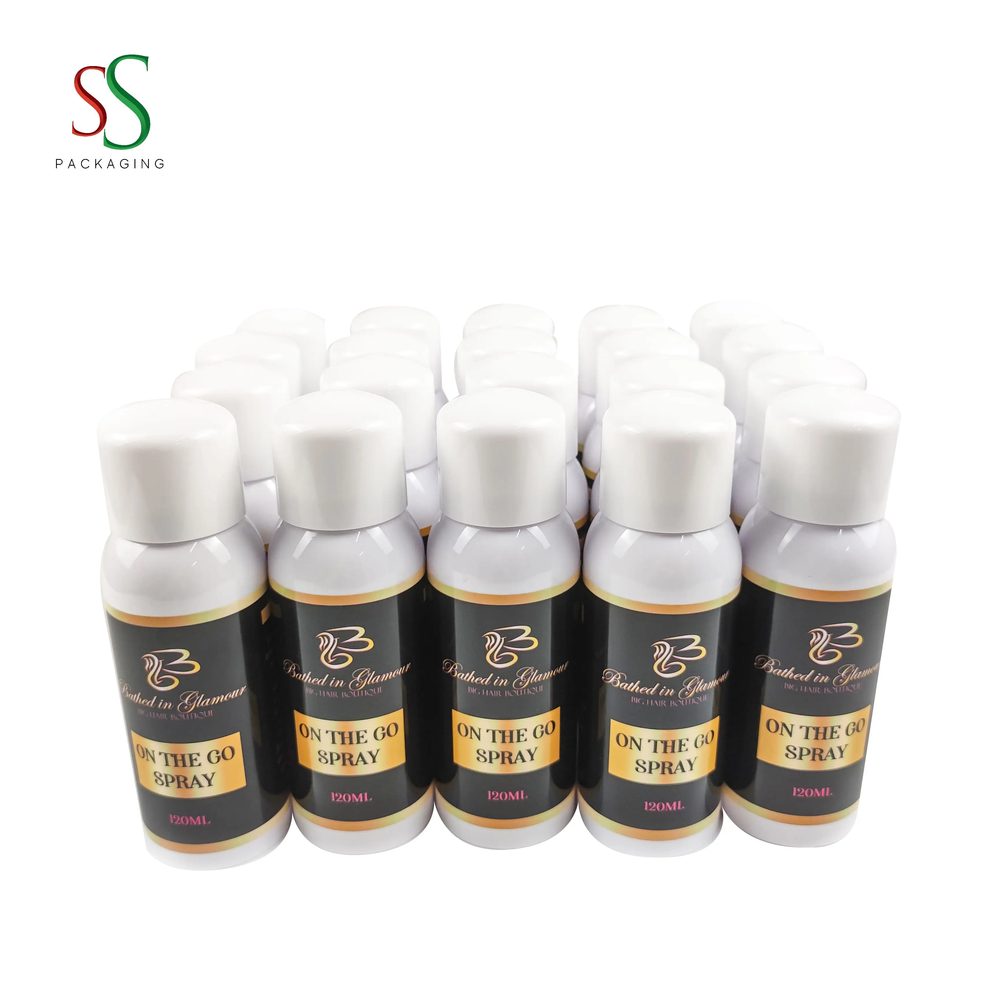 SS Hair Packaging  Melting Spray Lace Glue Wholesale Melt Down Lace Spray custom label