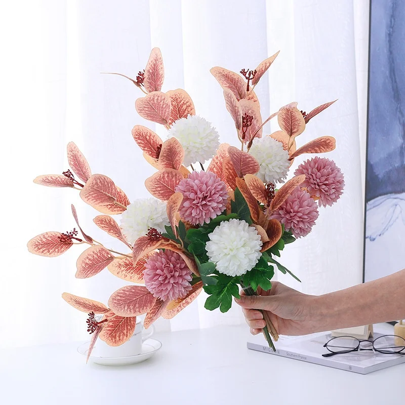 Mediterranean false artificial flower for home decor the living room to put the fortification table artificial flower