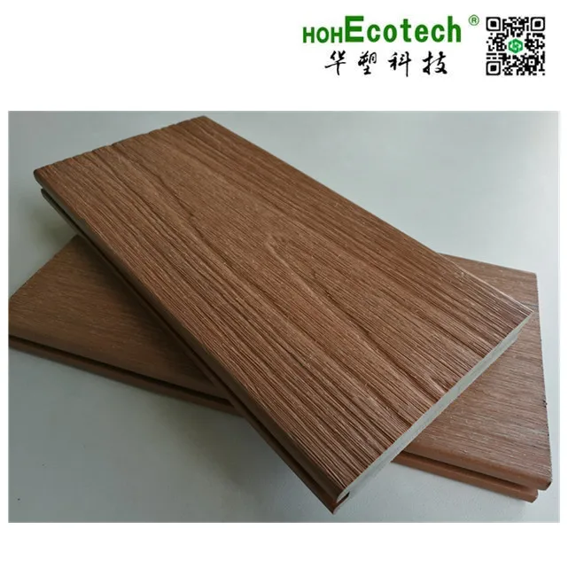 Outdoor Wood Recycled Plastic Solid Composite Wpc Decking Co-extrusion Outdoor Flooring Garden Floor Deck