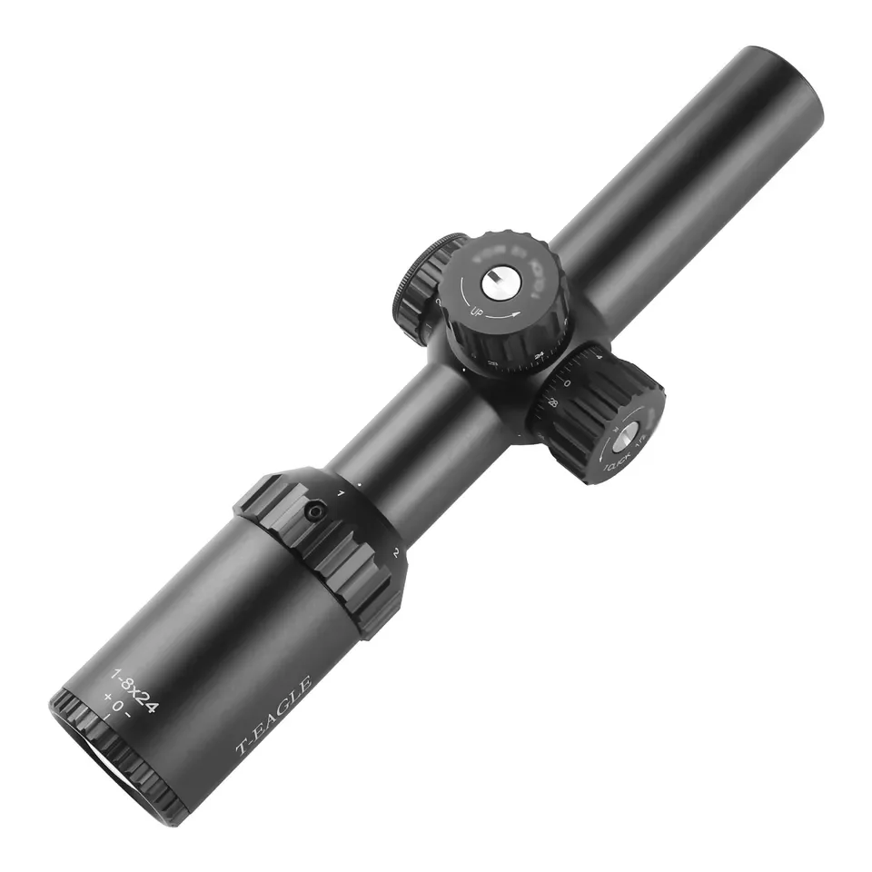 T-Eagle MR 1-8x24 IR Scope for outdoor optics sight Illuminate short red green scope with free mounts