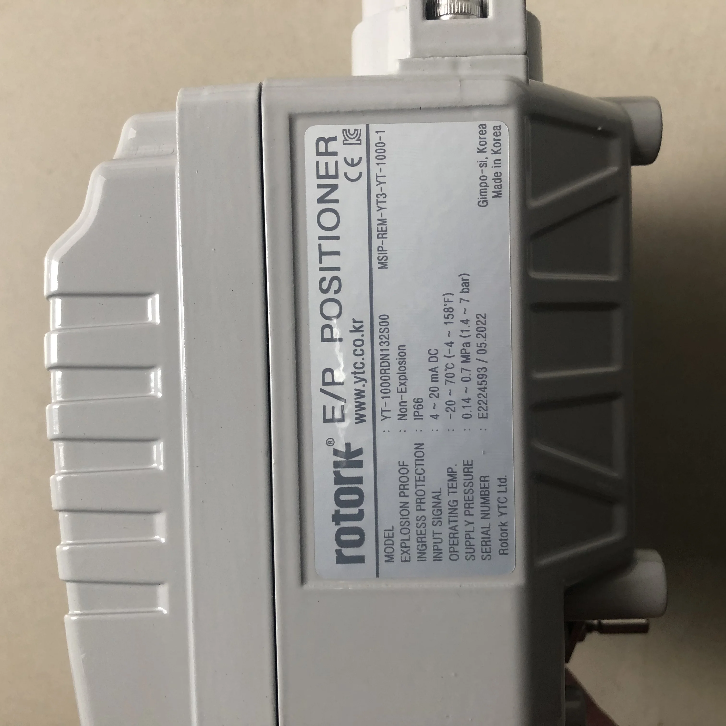 Best- selling Rotork YT1000RDN132S00 Electro Pneumatic Valve Positioner