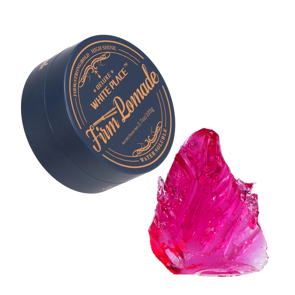 Private Labeling  Long Lasting Hair Pomade Wax Strong Hold Hair Pomade