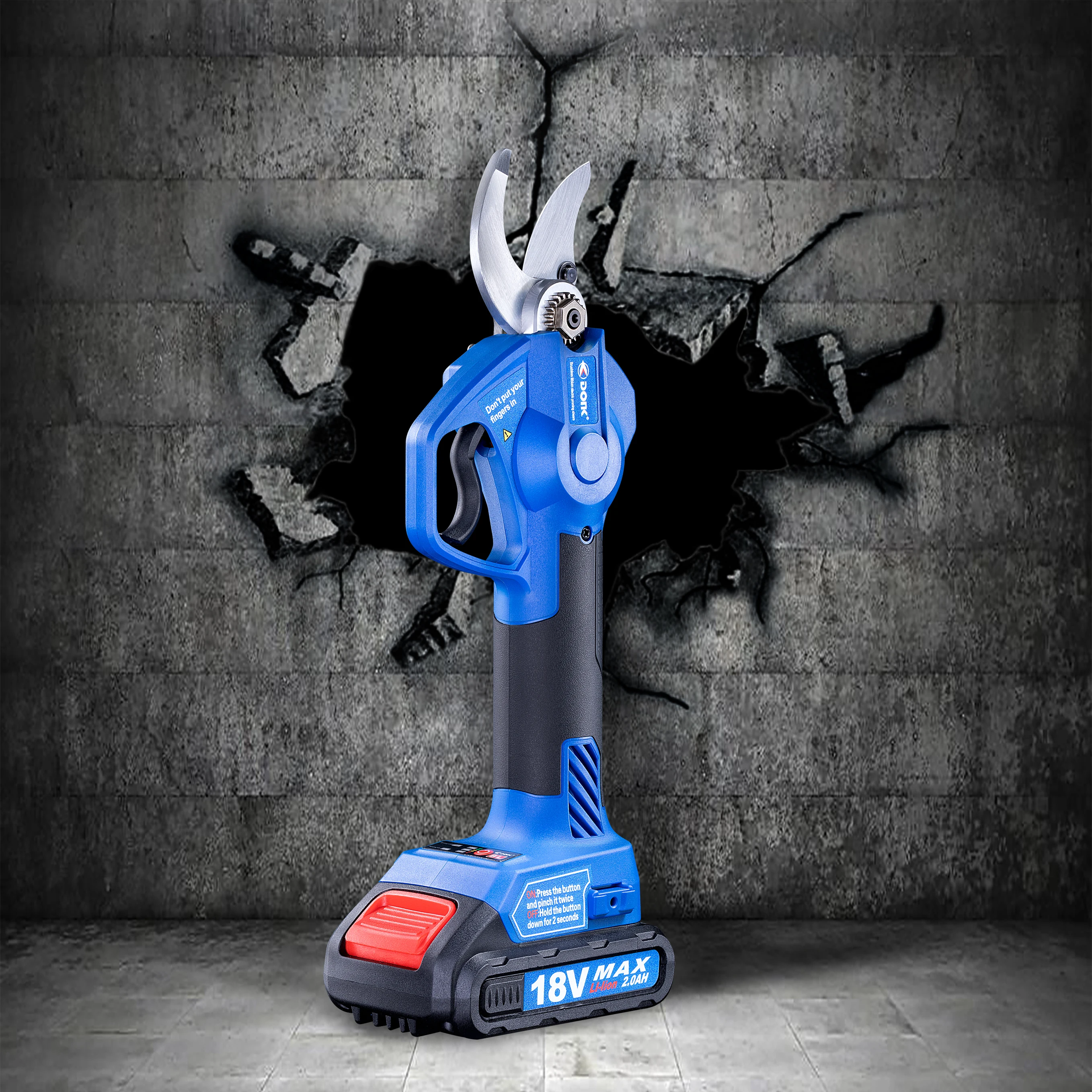 Литиевые Лучшие Электрические перезаряжаемые беспроводные ножницы для сада, 18 в