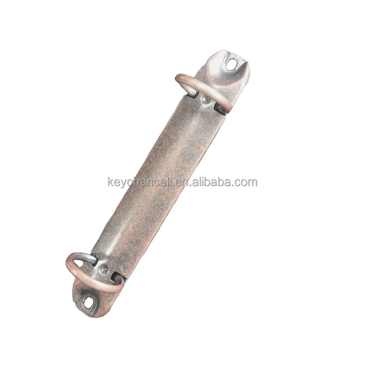 123mm antique retro vintage rusty notebook binder 2 ring binder wire o metal recipe binder for menus