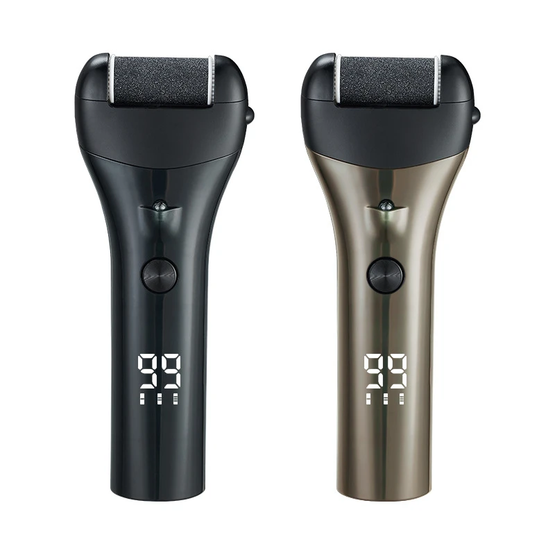 New Professional Electric Foot Grinder Waterproof USB Rechargeable Callus Remover LED Pedicure Foot File For Dead Skin
