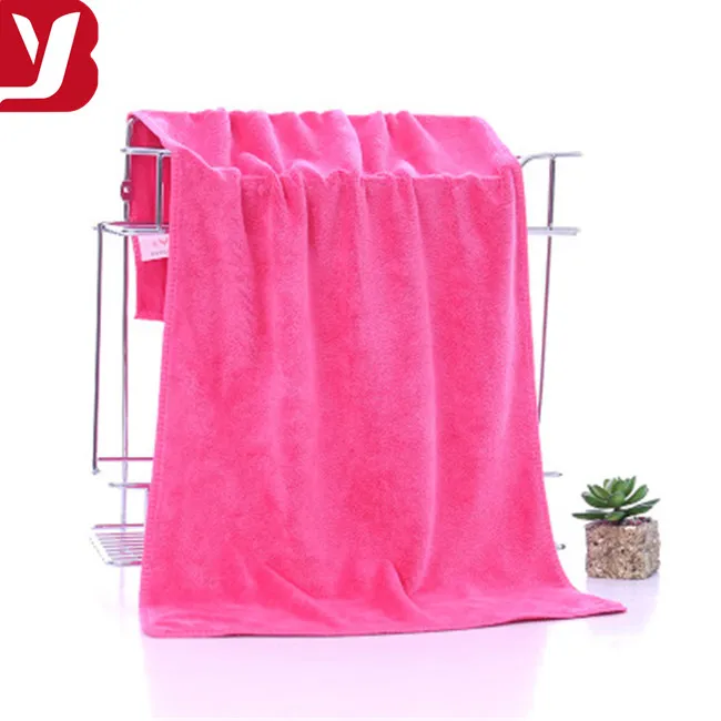 Microfiber salon towel 35*75 custom logo barber shop dry hair scarf scrub car towel