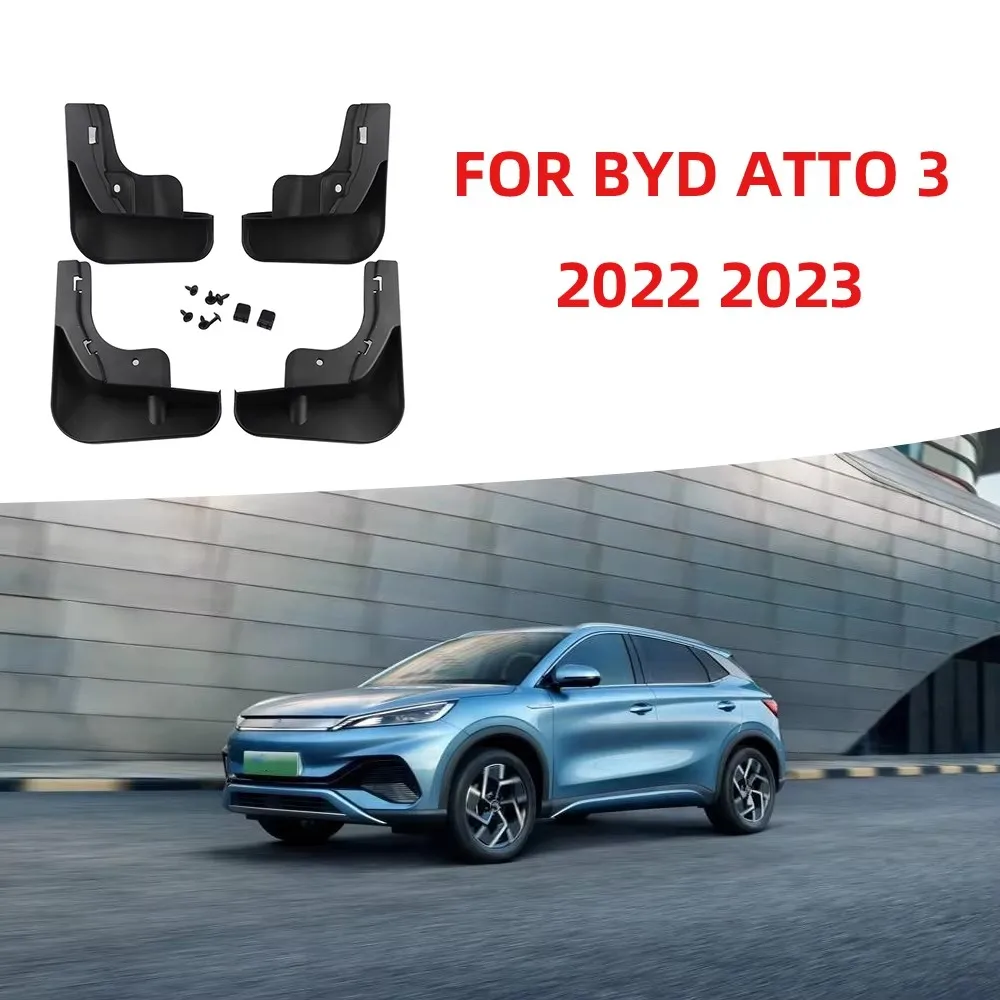 Брызговики для автомобиля BYD Atto 3 Atto3 Yuan Plus ABS