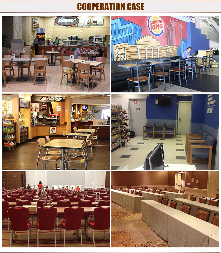 Wood Restaurant Hotel Conference Chairs With Customized Upholstery Fabric Seat