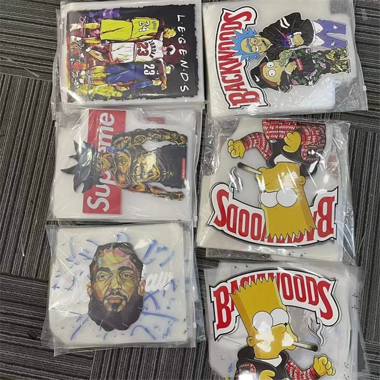 Custom Heat Press Transfers Carton Heat Transfer Vinyl for T Shirts