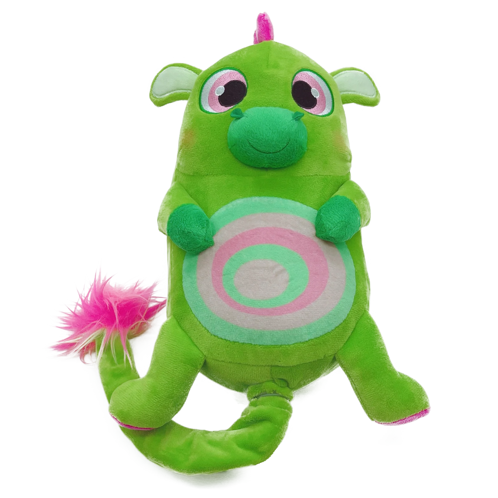 New Design Green Wallowing Dinosaur Electric Plush Toy Soft Plush Christmas Gift Children Made Cotton Fabric PP Anime Dog