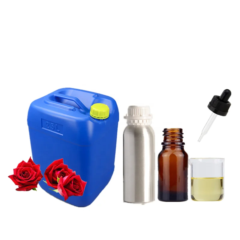 Pure Natural Rose Oil For Body Massage Skin And Hair Care Aromatherapy Rose Essential Oil Set Private Label