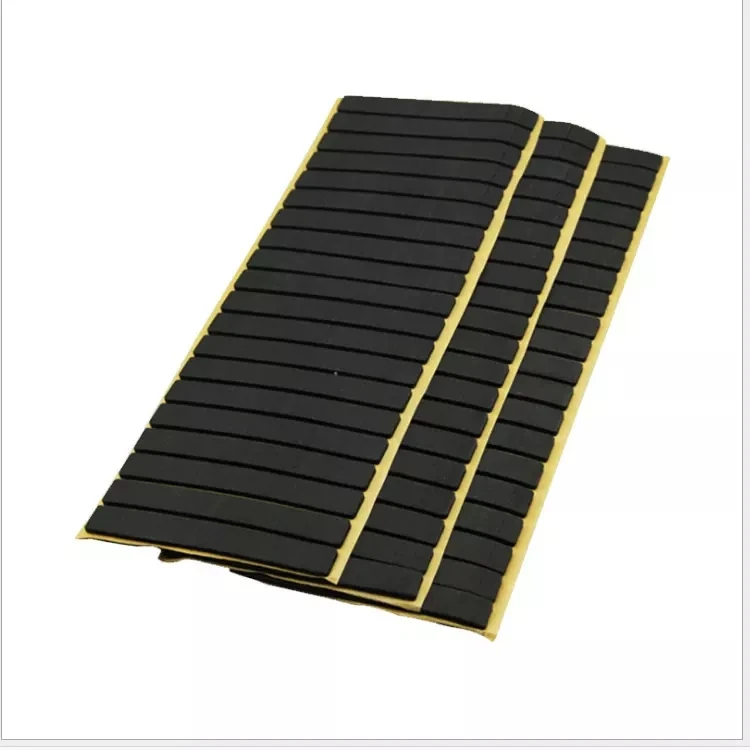 Custom Die Cut Self Adhesive Backed EVA or Rubber Foam Pad eva foam sheet 2mm