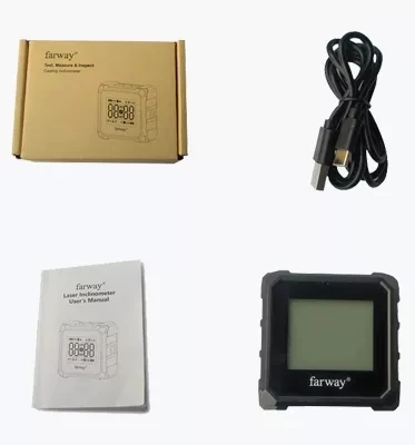 Wholesale Angle Finder Digital Protractor Meter dual laser Smart Level Box Electronic Universal Inclinometer cheap price