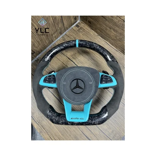 Рулевое колесо из углеродного волокна для Mercedes Benz AMG C63 E63 W213 C43 A45 G63 G500 S63 GLA45 GLS63 G65 GT63
