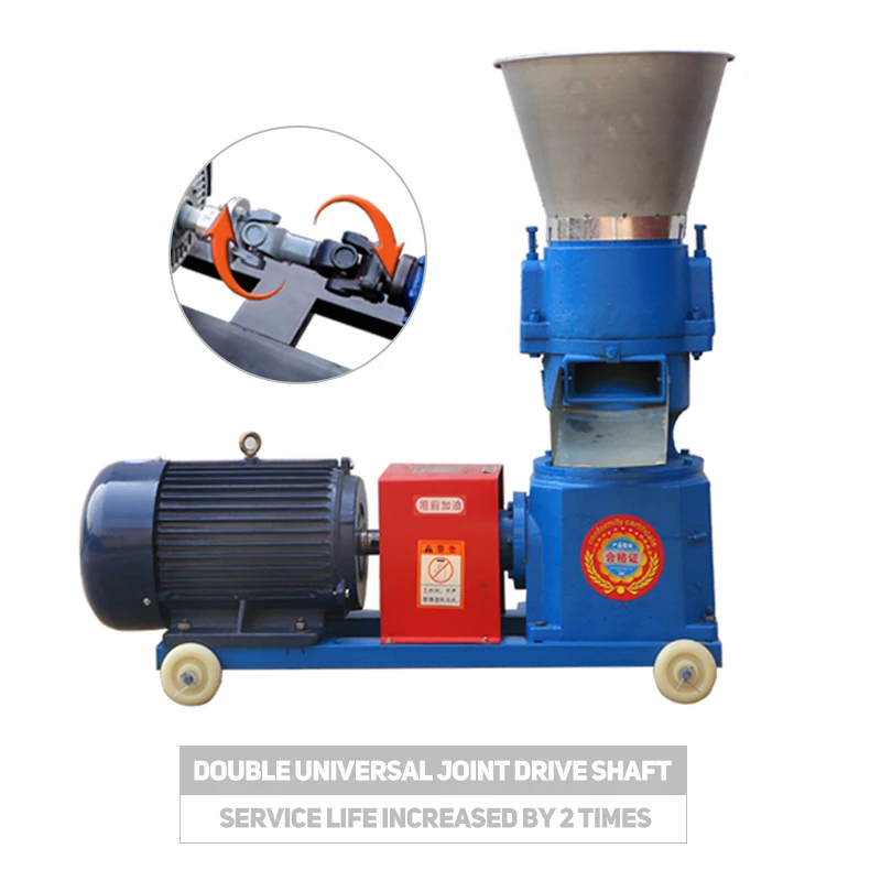 Farms use household small manual pelletized poultry livestock animal feed pellet machine mill for poultry livestock granulator