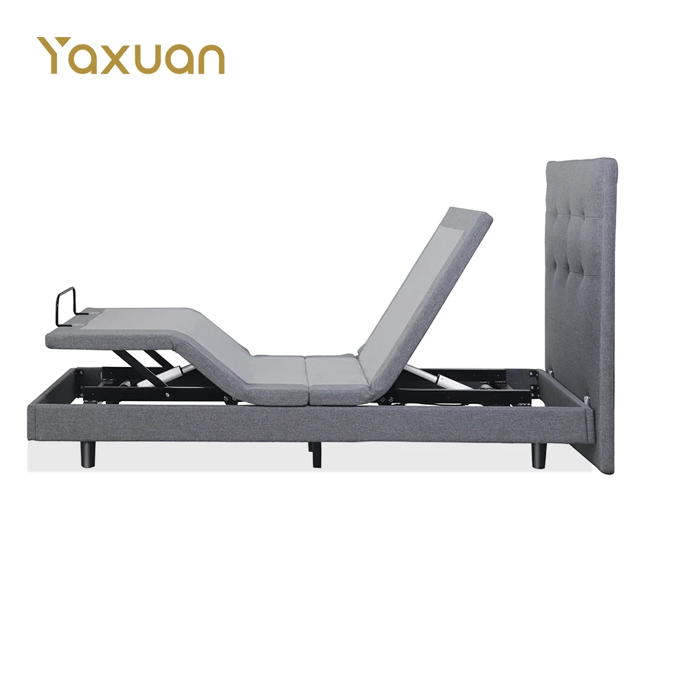 Hot Sale Smart Flex Adjustable Bed Motorized Electric Raise Bed With Massage