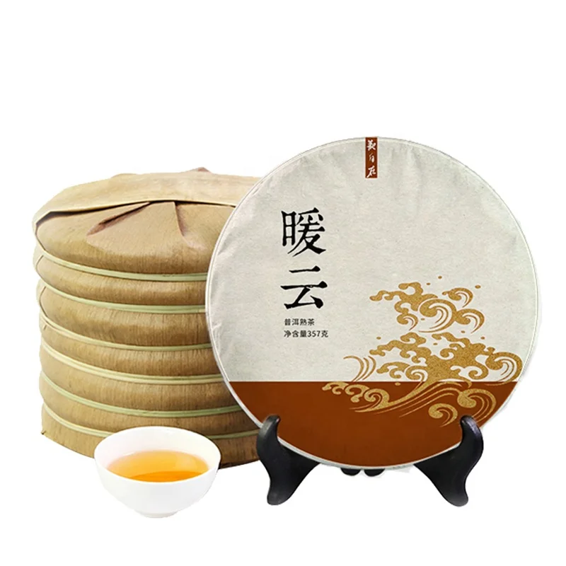 Китайский чай для зрелой пуэр Shu Puer ферментированный Pu erh