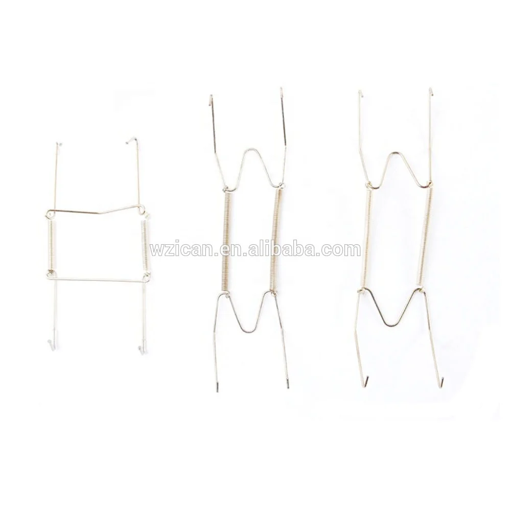 China  supplier W shape and U Shape Wire Plate Spring Wall Hanger