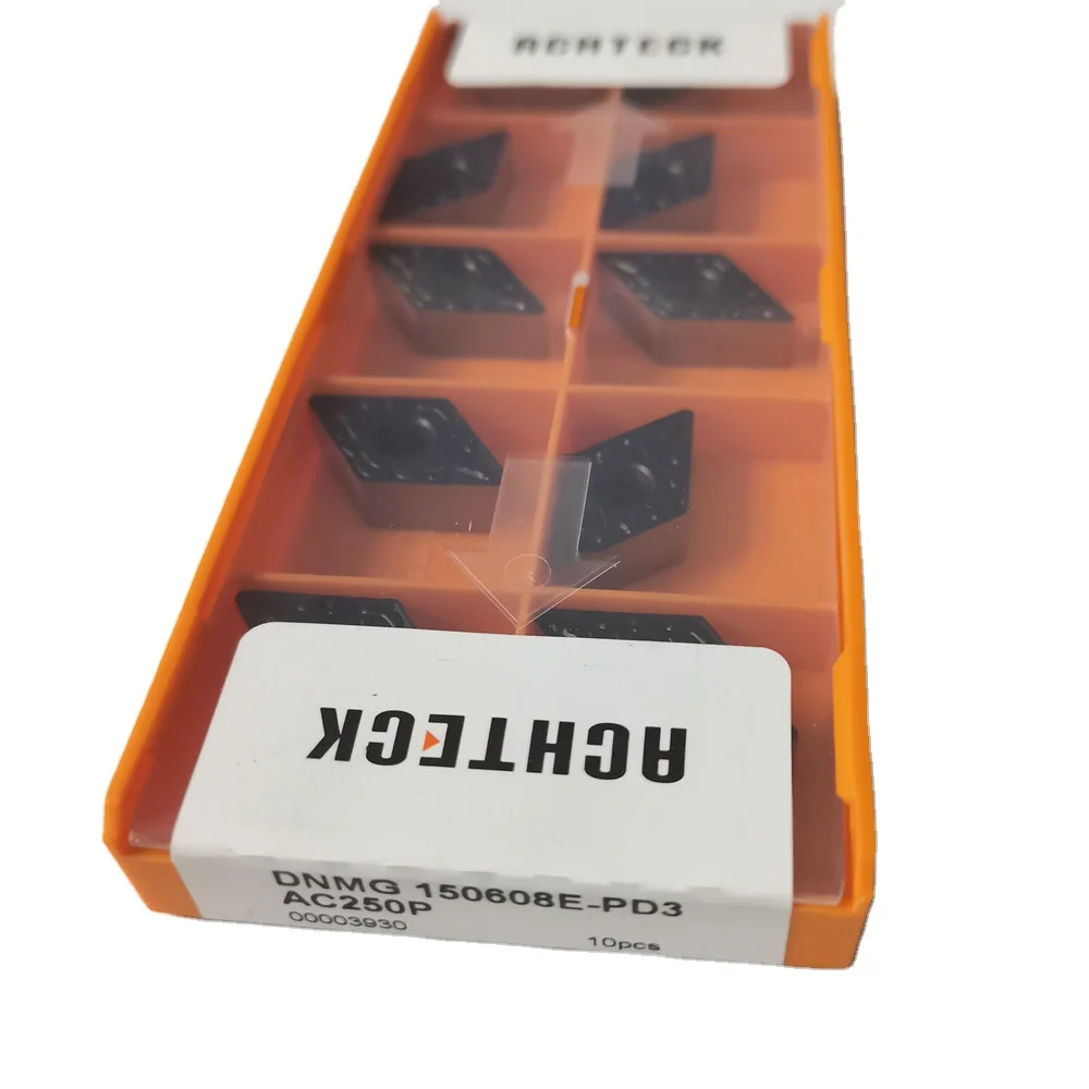 Индексируемая твердосплавная фрезерная вставка DNMG150608E-PD3 AC250P Achteck токарная
