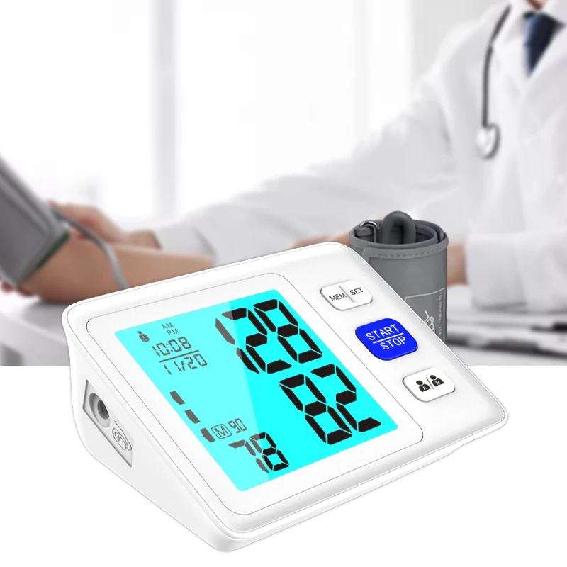 Hospital Bp Machine Sphygmomanometer Arm Tensiometro Electronic Automatic Digital Blood Pressure Monitor