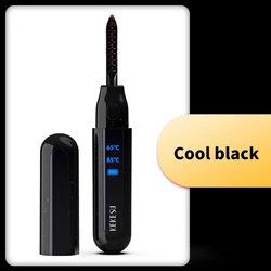 Heated Eyelash Curler,,Eyelash Curler with Comb Long Lasting Curled,Portable Electric Makeup Makeup Eye Lashes Brush