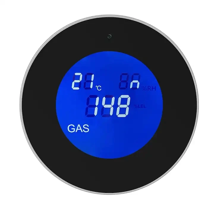 Tuya zigbee WiFi multi-gas sensor Home Industrial Natural propane lpg co2 gas sensor Alarm System Smart gas Detector