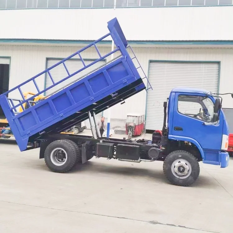 Dongfeng 4x2 used dump truck for sale in the philippines with hydraulic system cylinder piston for dump truck