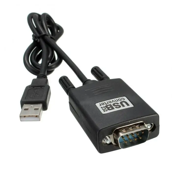 Y-105 USB RS232 To DB 9-Pin Male Cable Adapter Converter Supports Win7-Win10 System Supports Various Serial Devices