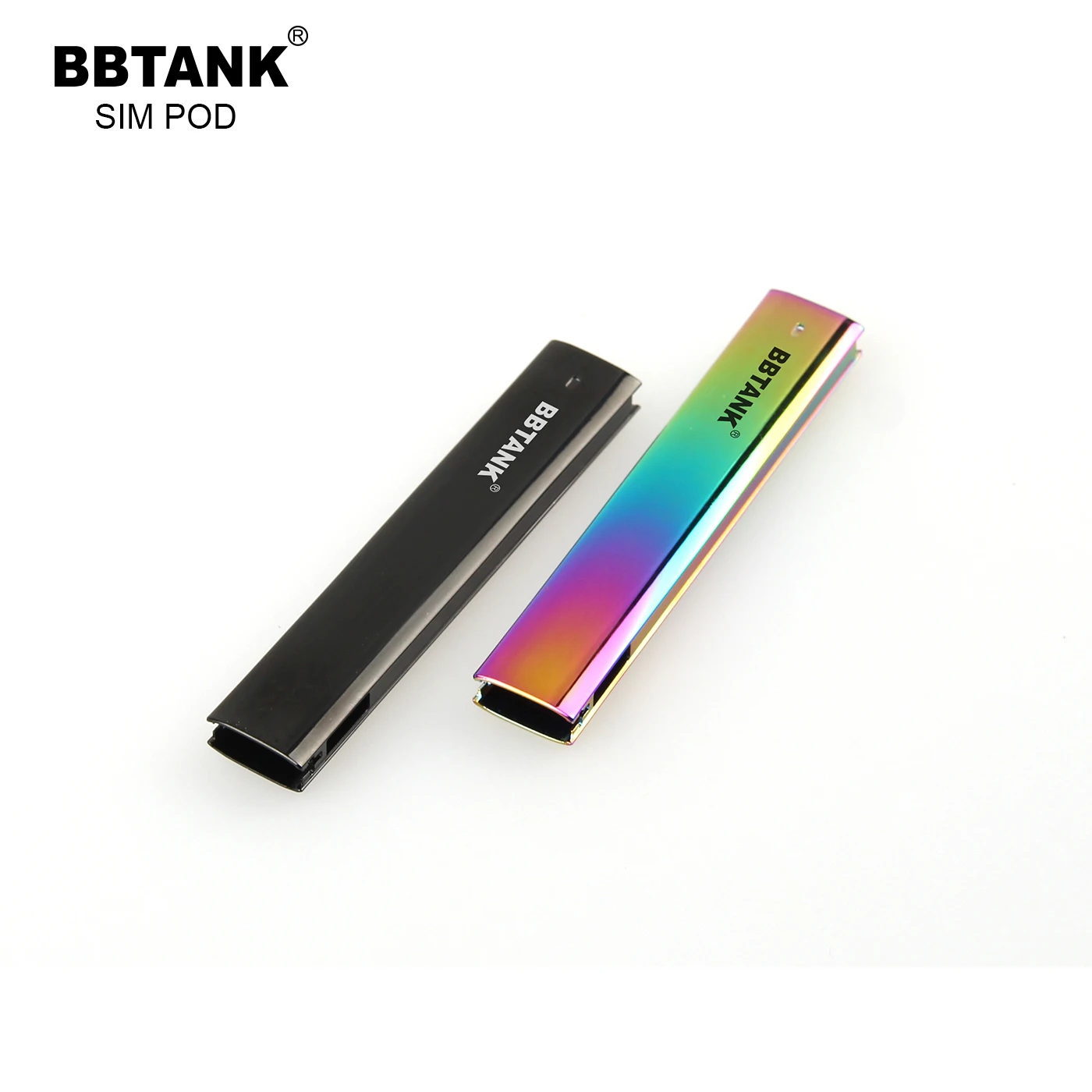  BBTANK оптовая продажа cbd vape 1 мл керамическая катушка sim pod системы индивидуальный логотип густой масляной живописи специально разработан упаковочная коробка с