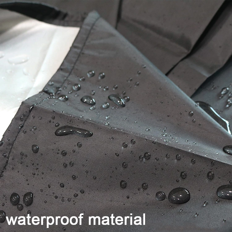 Outdoor pedal boat cover Black cruise ship sun rain and dust proof cover Treading boat waterproof cover