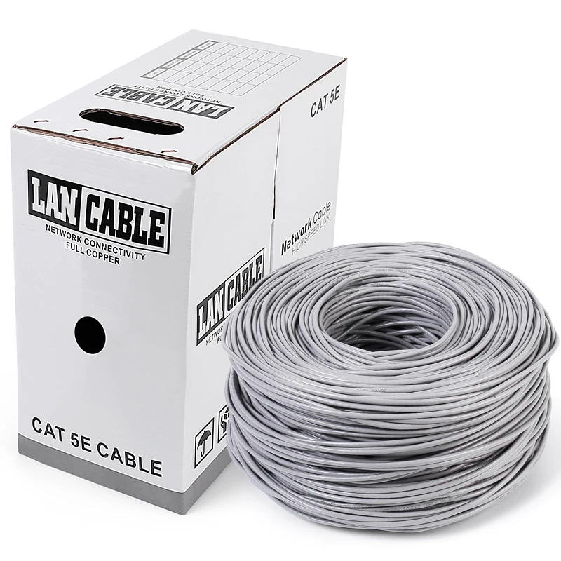  Сетевой кабель cat 5e Cat5 Lan utp ftp cat5e sftp 305 м футов Тяговая