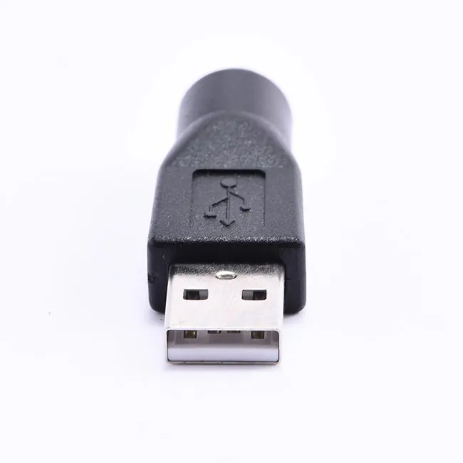 USB 2 0 A папа к PS2 мама адаптеры Конвертер Разъем для ПК компьютера клавиатуры