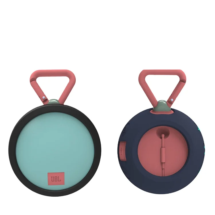 Low Price Newest Portable bluetooth Speaker Case Silicone Protective Case For Jbl Clip 2 Speakers cover