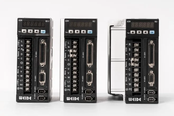 
130mm 4Nm 2500rpm 1kw 130ST-M04025L4 ac servo motor and WD30B ac servo driver for injection machine with 3m cables 