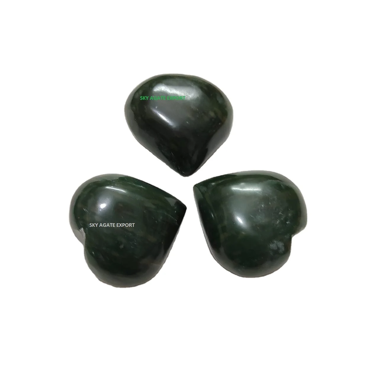 
Натуральный зеленый нефритовый Агат в форме сердца: Купить из неба, экспорт Агата 