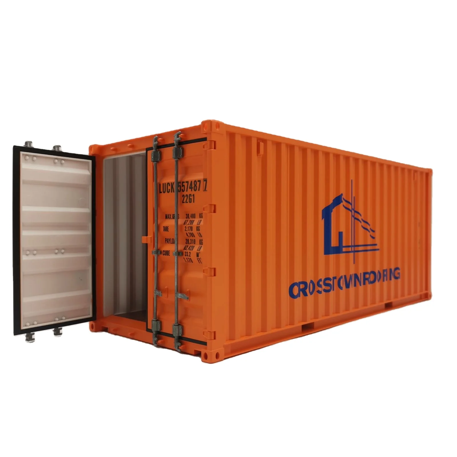 O.A.S Container Model Factory 20GP Plastic Crafts Custom Company promotional gifts scale 1:20 CROSSTOWN Container Model
