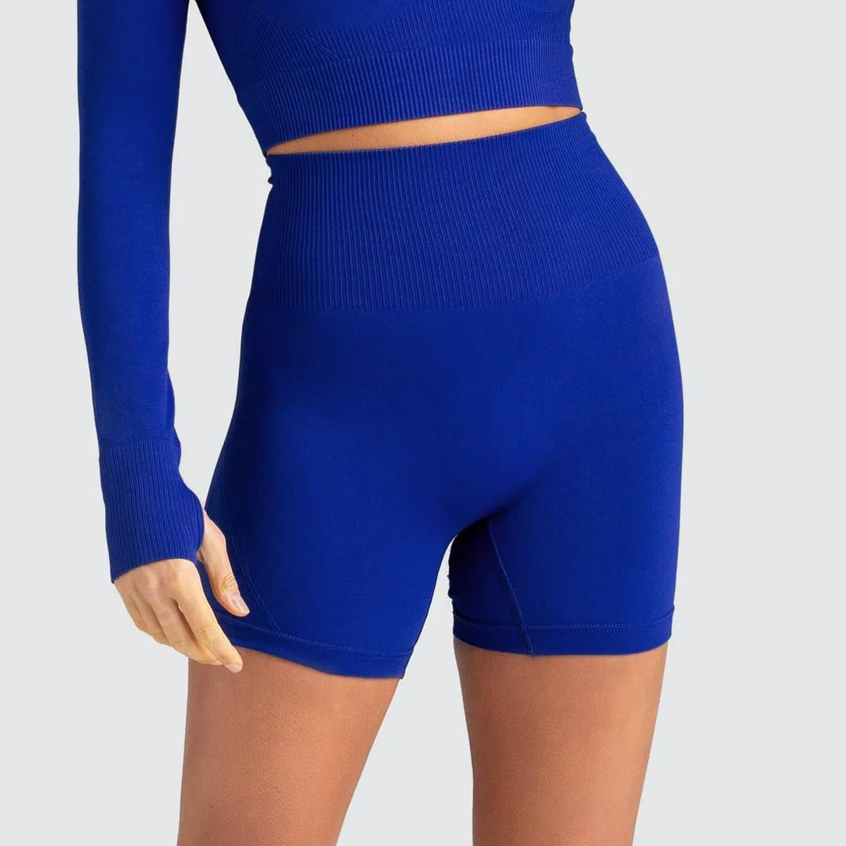 Summer 2022 Women Seamless High Waist Running Gym Shorts Compression Yoga Leggings