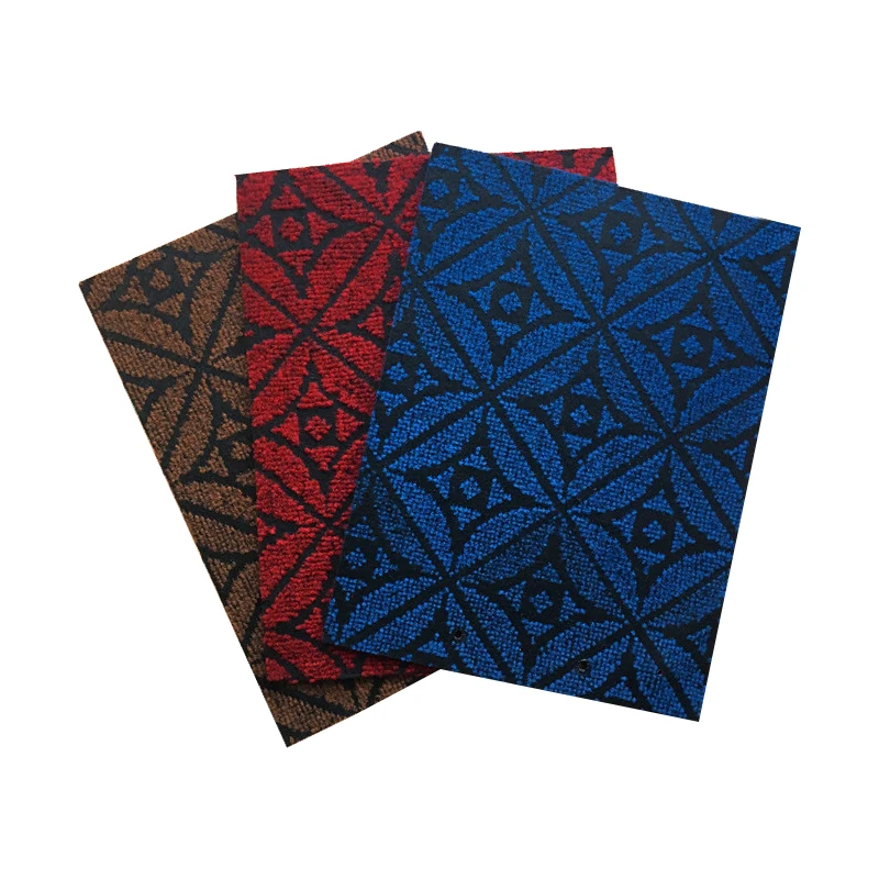 Needle punched red wedding and commercial use outdoor floor carpet