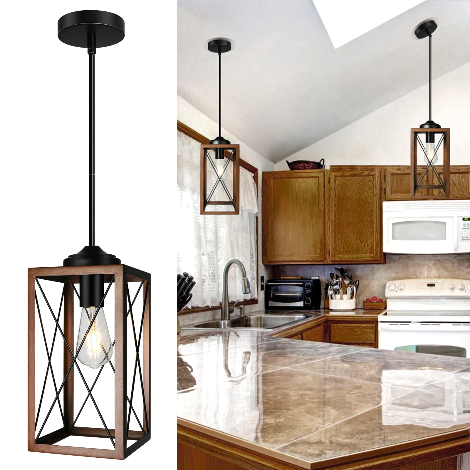 Wholesale Minimalist Light Fixtures E26 Bedroom Pendant Light Luxury Modern Iron Led Chandelier