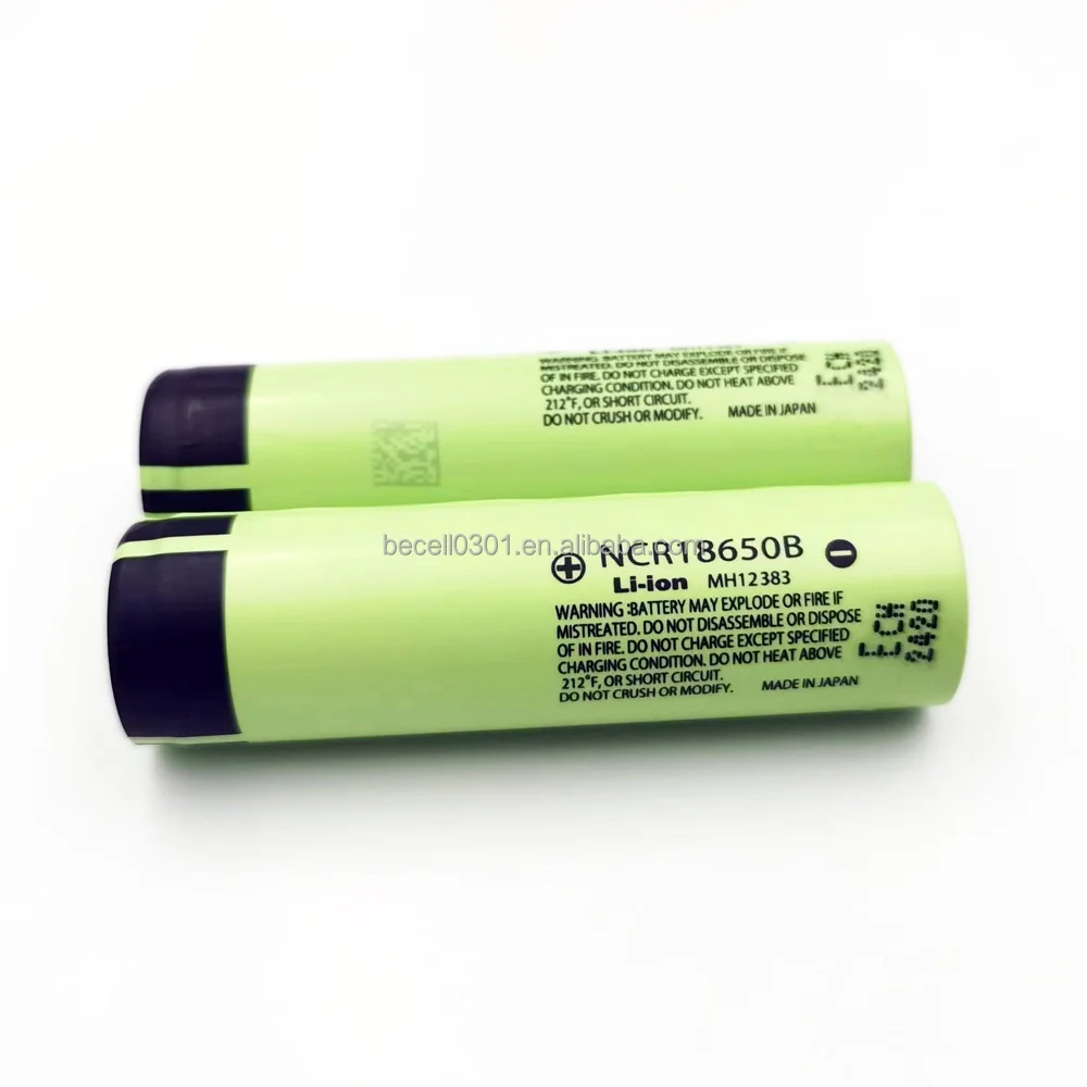 100% Real Capacity 3400mAh 18650 Battery NCR18650B 3400mAh 3.7V Rechargeable Li Ion Batteries Cell Made in Japan