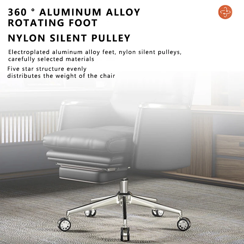 Furniture Computer Designer Swivel Recline High Quality Synthetic Leather Office Chair Best Comfortable Executive Boss Chair