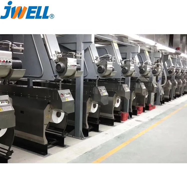 JWELL-экструдер для пластиковых штапельных волокон из полиэстера, Экструзионная линия для полых штапельных волокон из ПЭТ