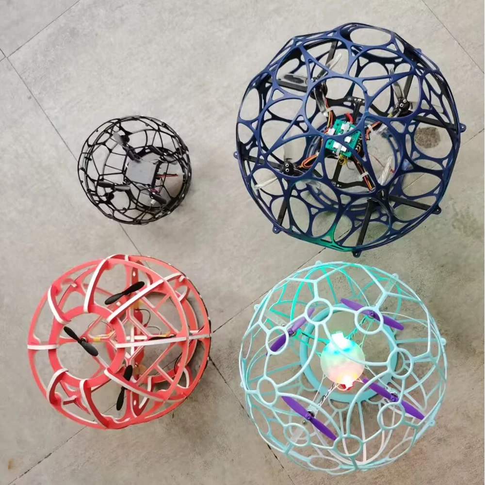 Safety Quadcopter flying Football game Auto Hovering 2.4G Remote control Brushless Ball Security FPV Competition Drone