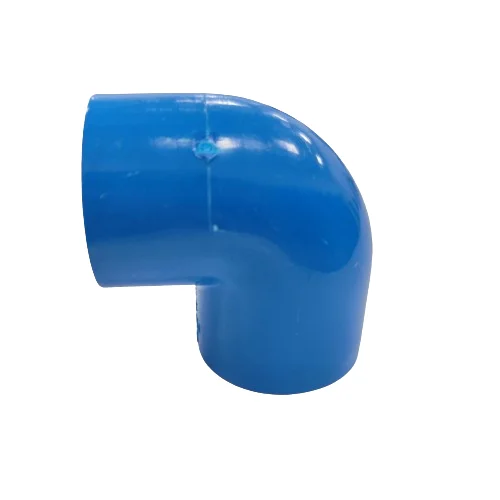 SALVADOR DIN standard plastic pipe fitting Blue pvc fitting pipe 90 degree elbow