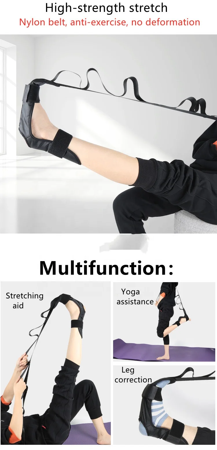 New Type Foot and Calf Leg Stretcher For Foot Drop Achilles Tendonitis Heel Spurs Hamstring