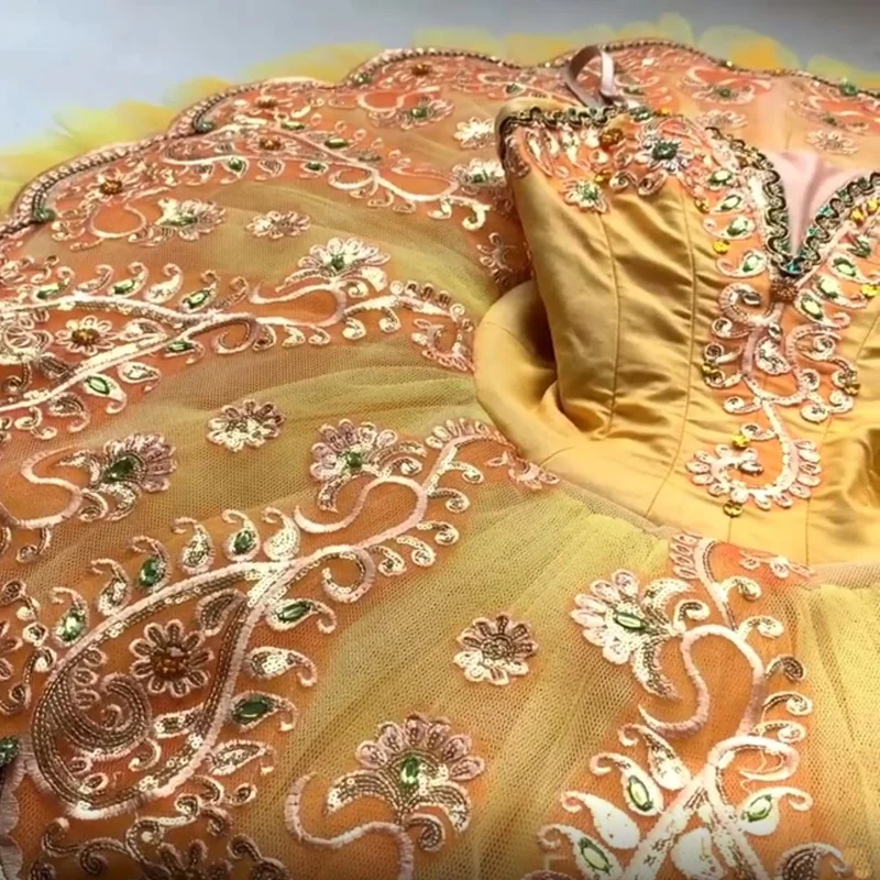 Free Ship! The Sleeping Beauty cheer dance costumes Adults Pink Plum Fairy Variation Classic Stage Performance Ballet Costumes