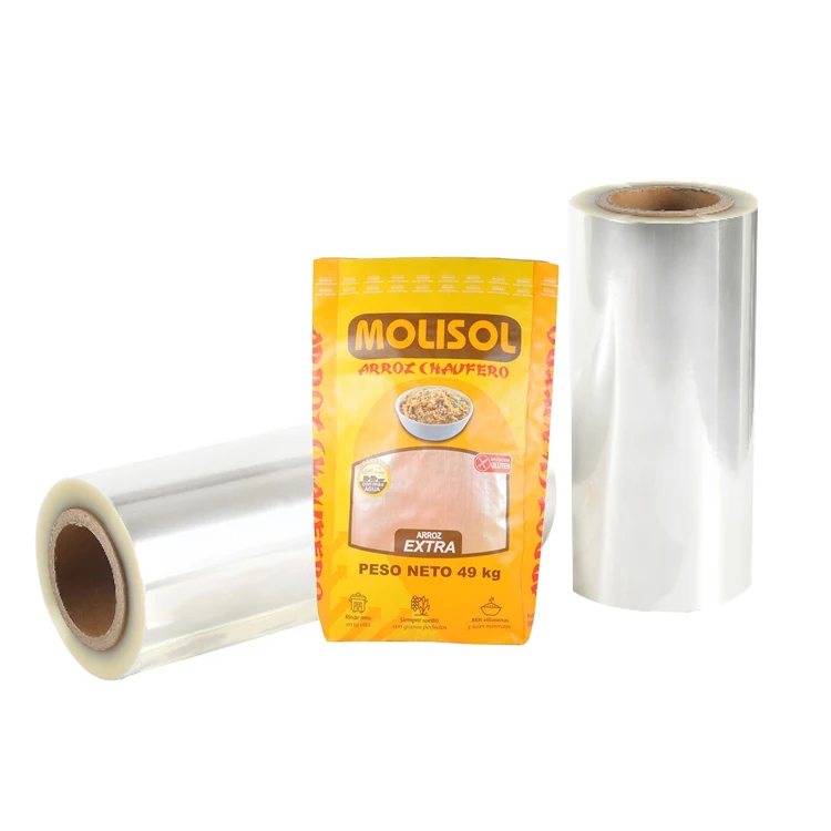 Laminated BOPP film for PP woven bags